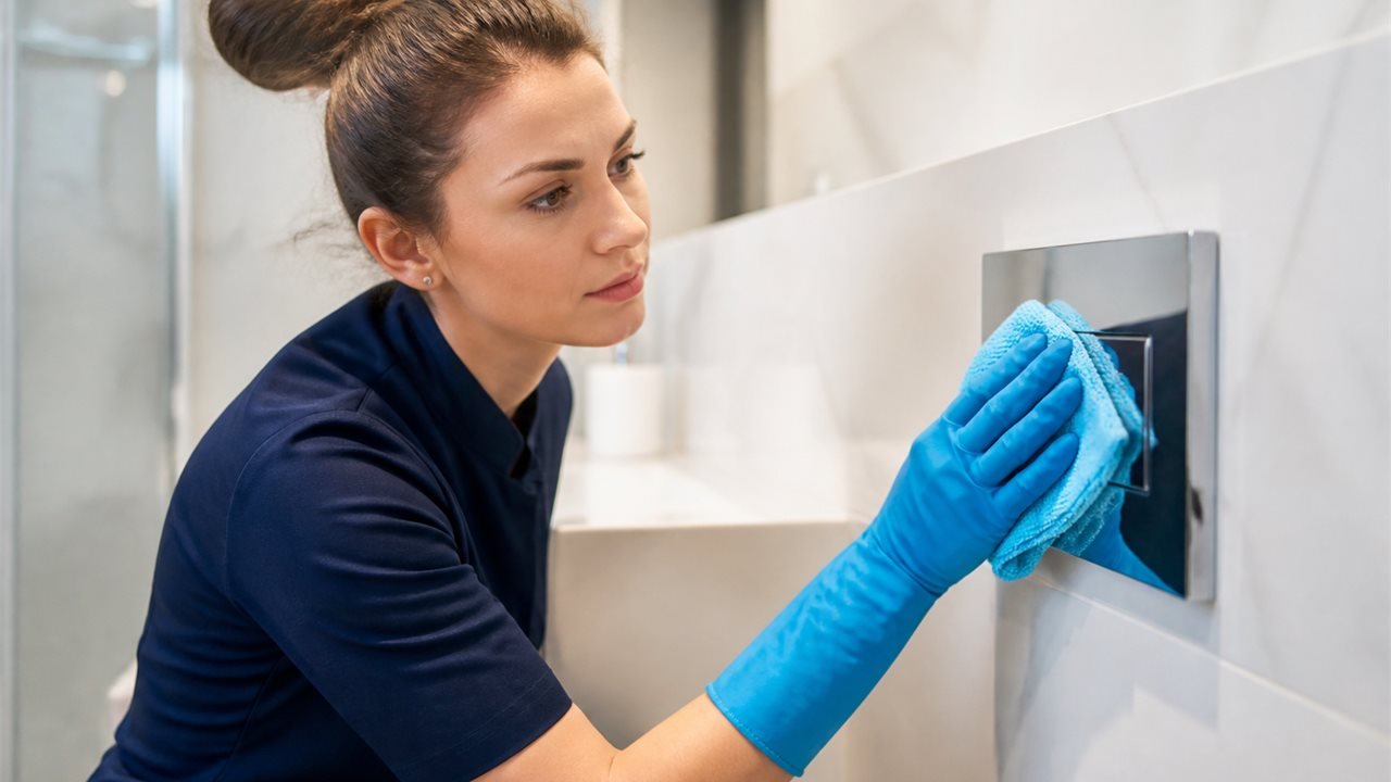 Detailreiniging met microvezeldoek